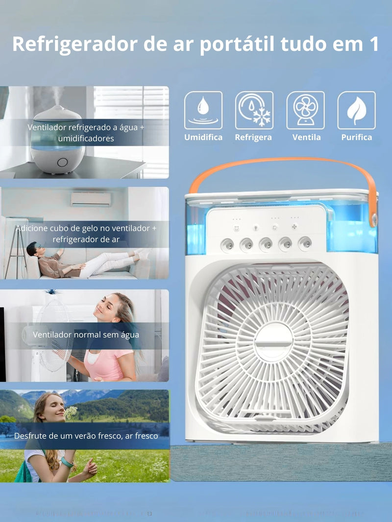 Mini Ventilador Refrigerador