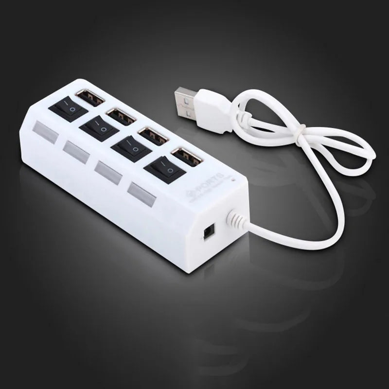 Hub USB 2.0 de 4/7 Portas